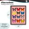 Stupell Industries Butterfly Species on Pink Floating Frame, design by LISH Creative